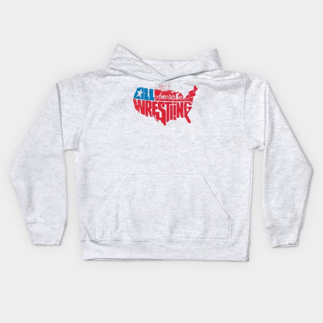 American Wrestling Kids Hoodie by WizzKid